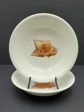 Portmeirion Flo Pasta Bowls Ella Doran Individual Pasta Salad Serving Bowls